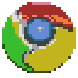 Google chrome Logo Minecraft Map